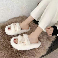 White Leather Ring