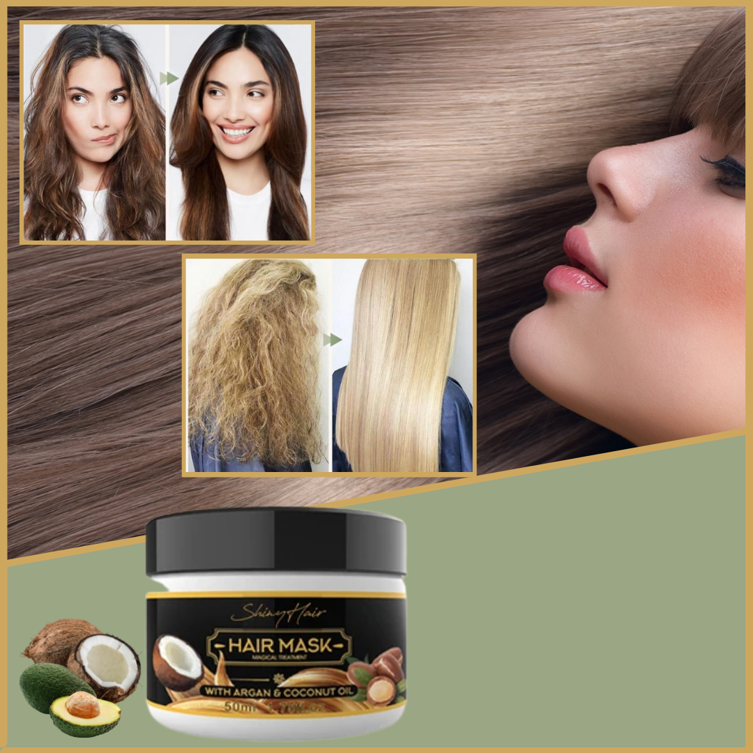 Revitalize Your Locks with ShinyHair Repair® | Professional Keratin Hair Mask (Buy One Get One Free)