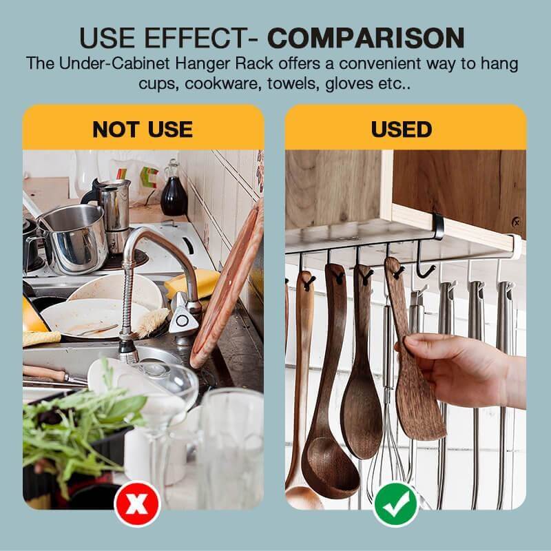 1+1 Gratis | UnderHooks™ Eisenhaken Hängeregal
