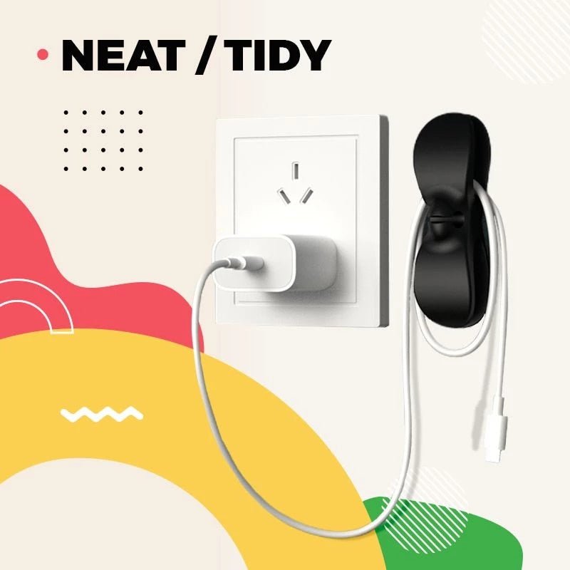 2+2 Gratis | WireOrganizer™️ Universeller Kabel-Organisator (4 Stück )