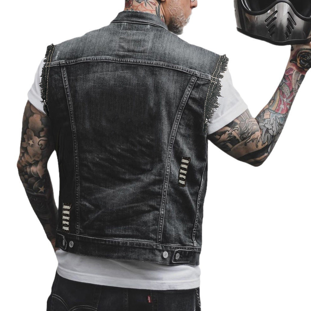 Denim Jacket Sleeveless