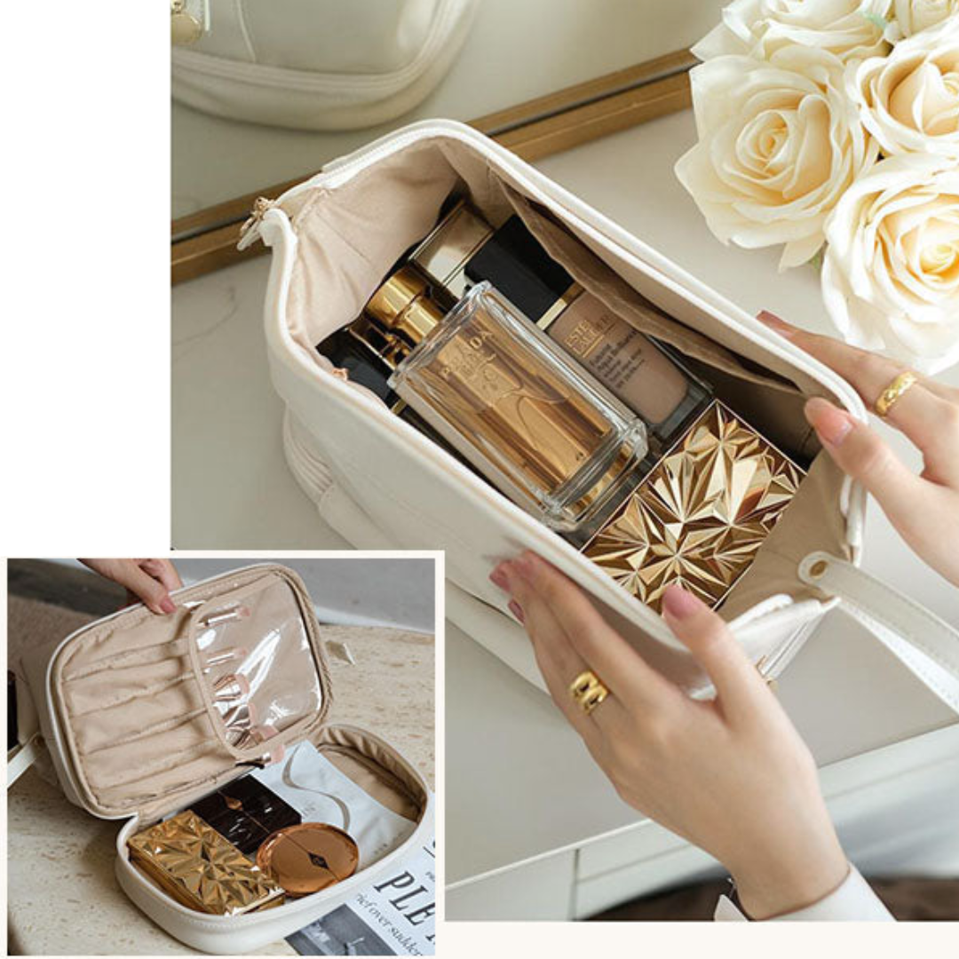 Stylish Beauty Organizer | Foldable Temperature-Proof Cosmetic Bag