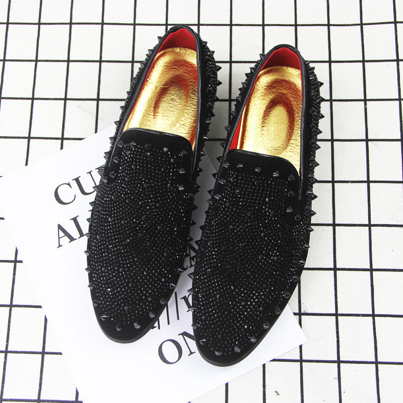 Herren-Lederloafers