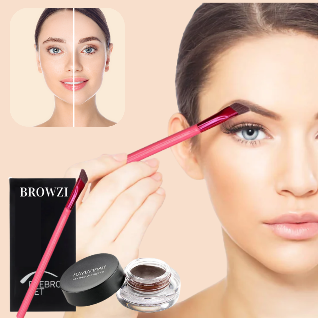 Browzi Augenbrauen-Kit | Für dauerhafte, voluminöse Augenbrauen!