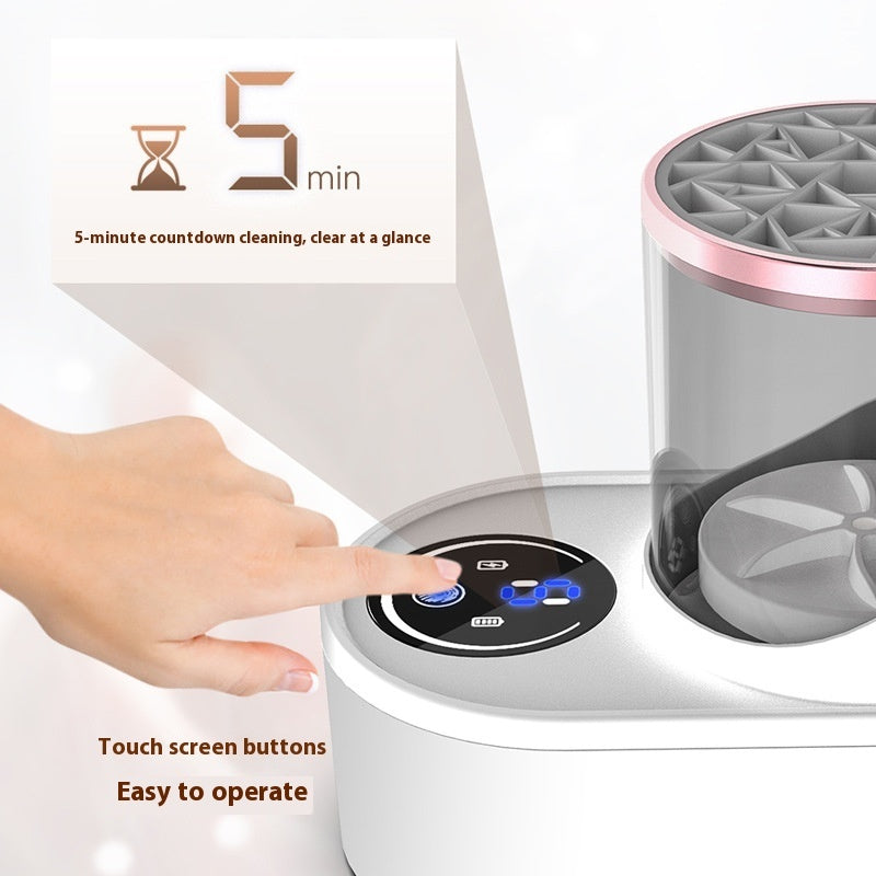 Automatic Makeup Brush Cleaning Tool