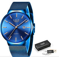 All blue