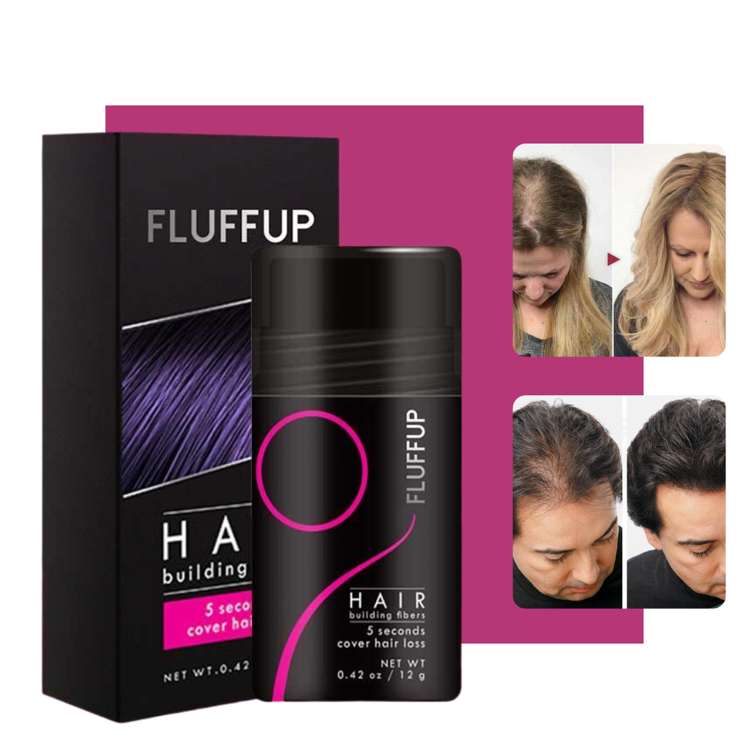 FluffUp™ Keratin Powder | Bekämpfen Sie Haarausfall (1+1 GRATIS)