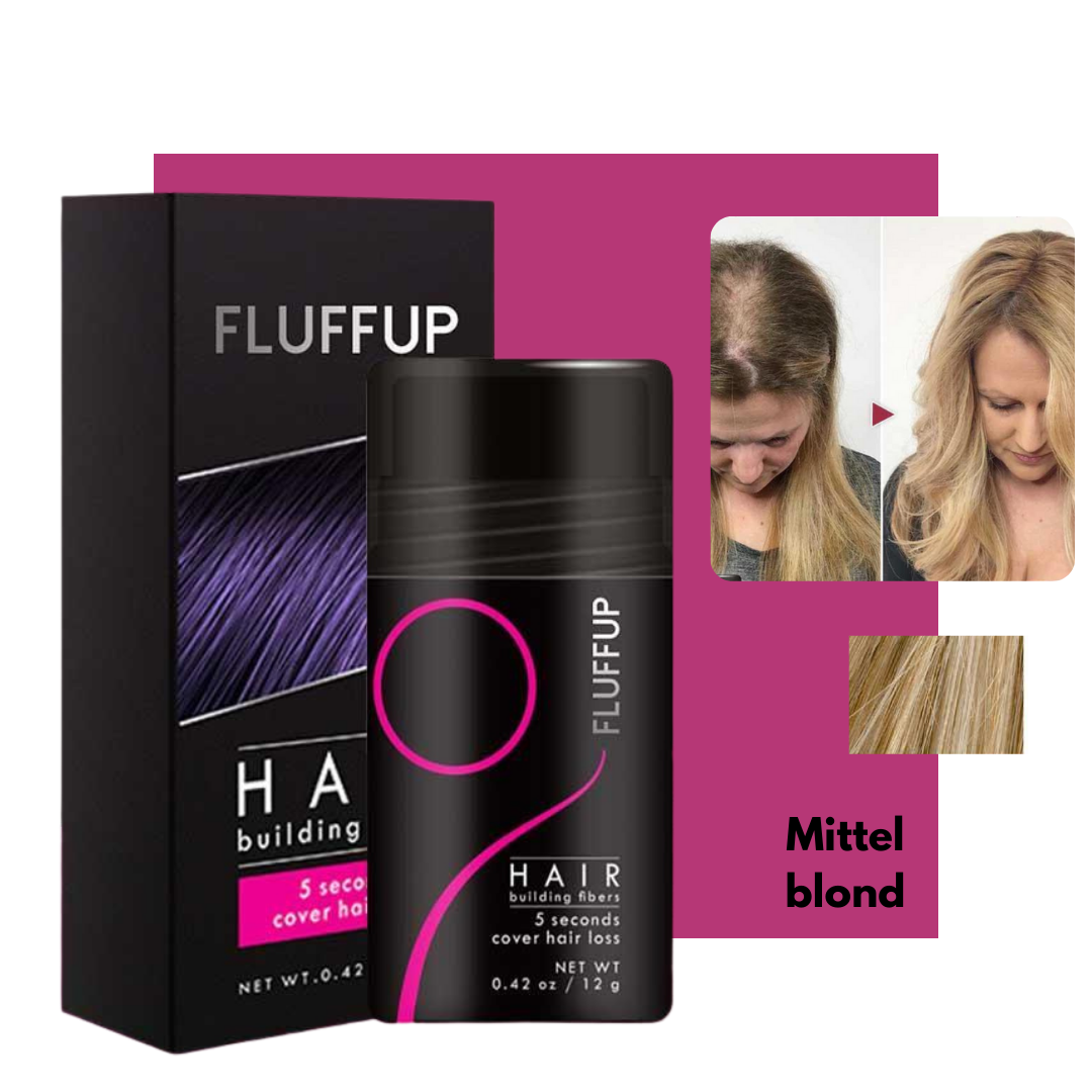 FluffUp™ Keratin Powder | Bekämpfen Sie Haarausfall (1+1 GRATIS)