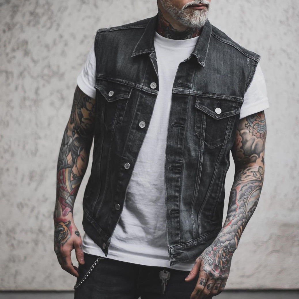 Denim Jacket Sleeveless