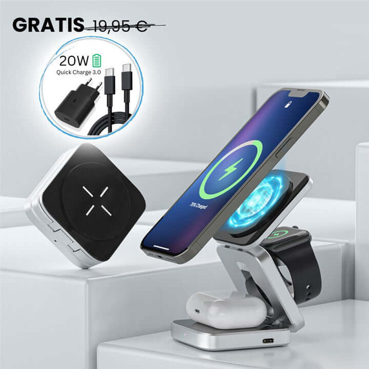 3-in-1 Ladestation