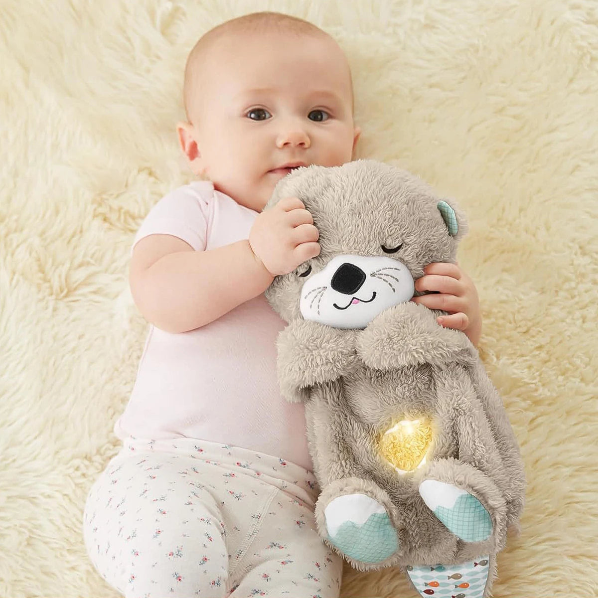 Baby Atmender Otter Plüschspielzeug