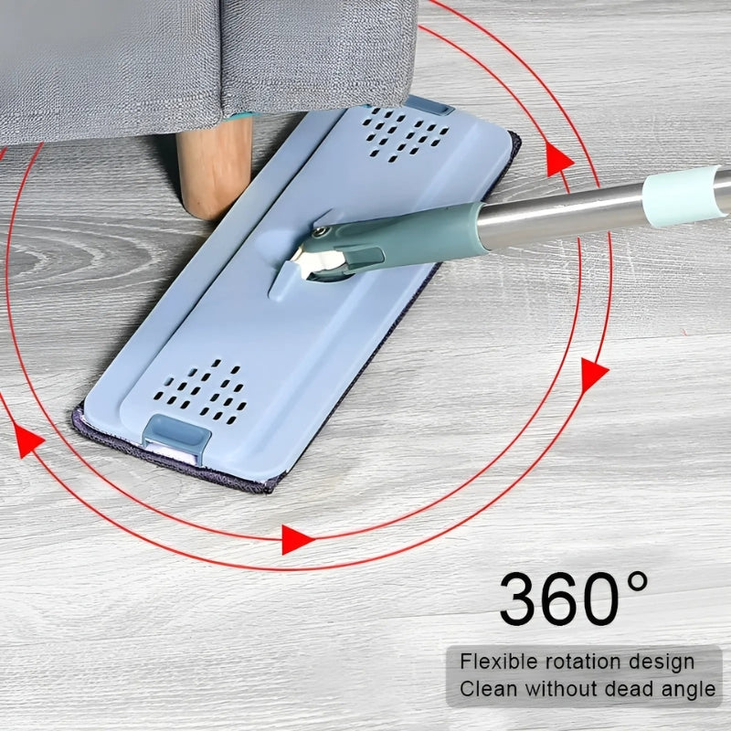Freihändig auswringbares Mikrofaser-Mop-System
