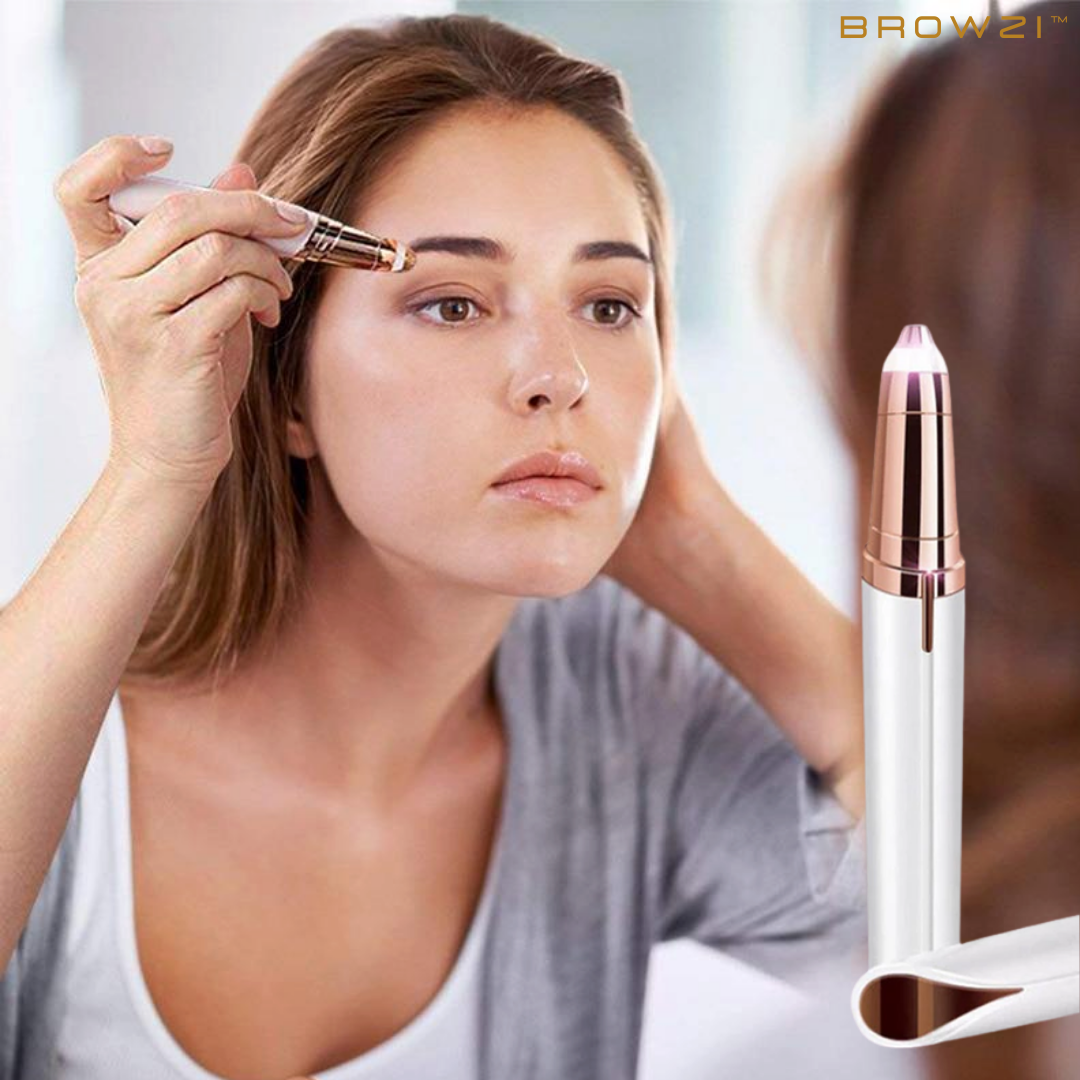 Browzi Augenbrauen Epilierer™ | Entdecken Sie die sanfte, schmerzfreie Lösung für perfekte Augenbrauen!