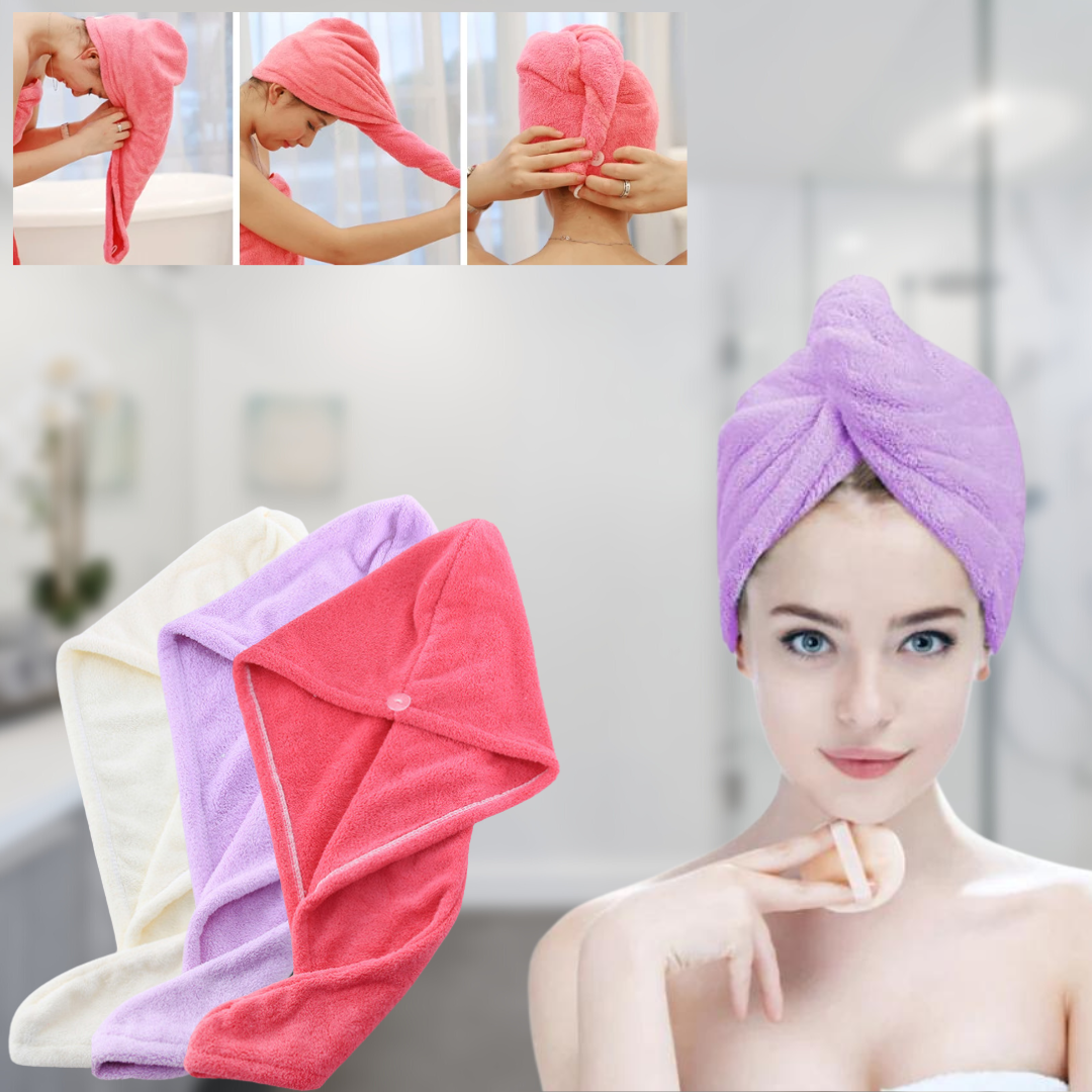 Schneller Haar-Trockner™ | Trockne dein Haar im Handumdrehen! (Set mit 1+2 GRATIS)