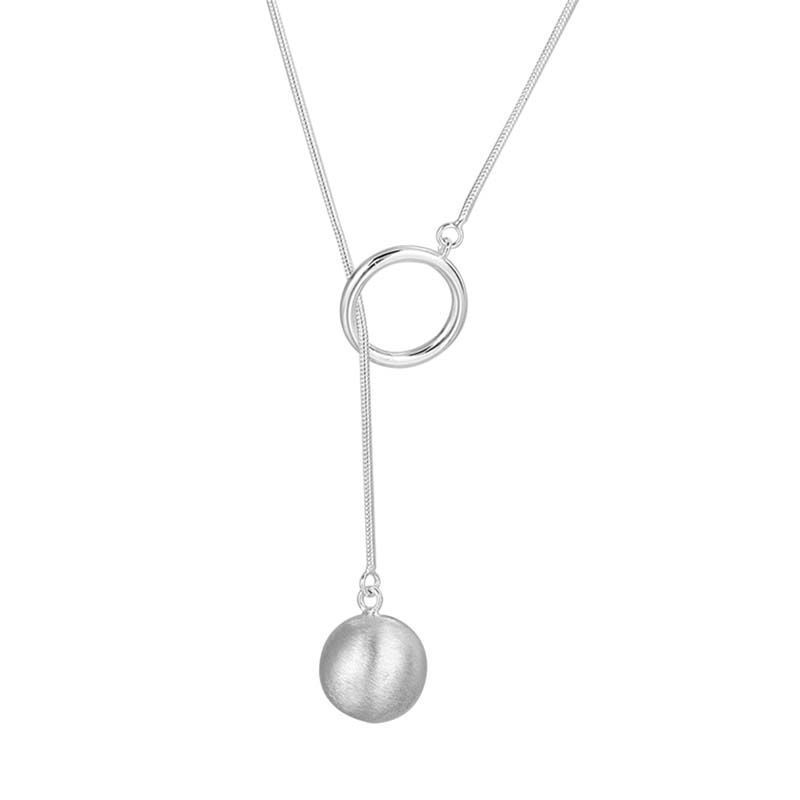 Ins Rundballring Lange Halskette