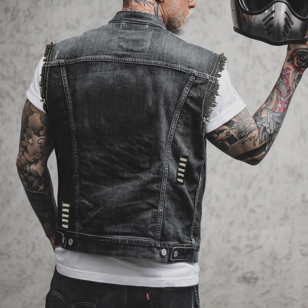 Denim Jacket Sleeveless