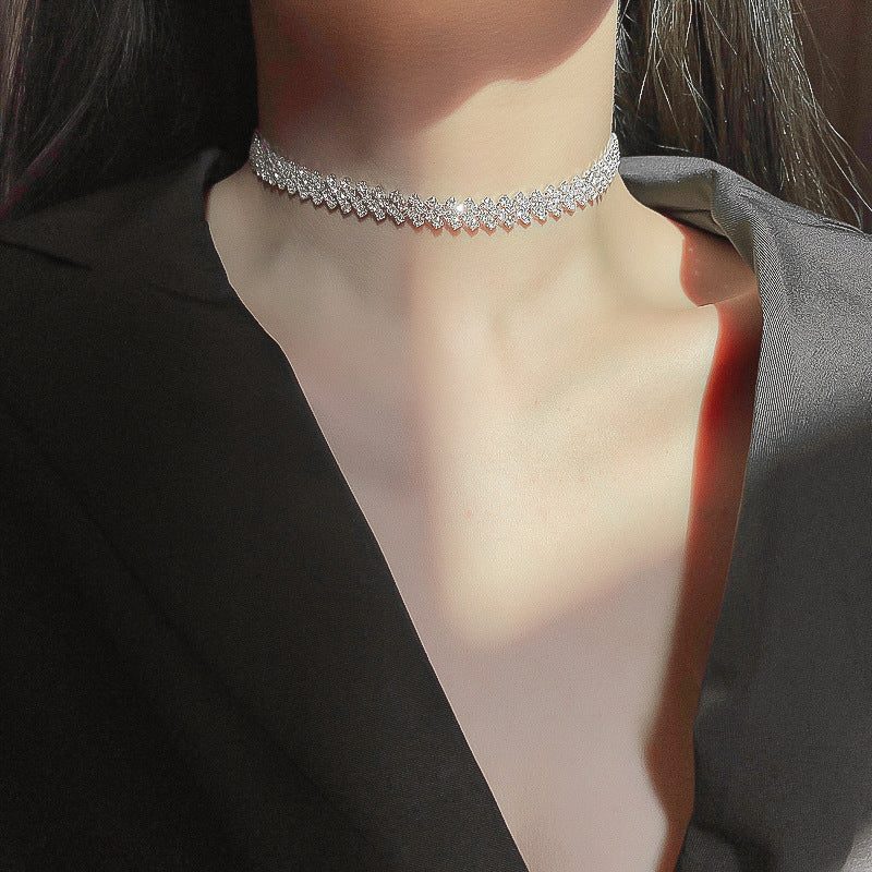 Strass-Halskette