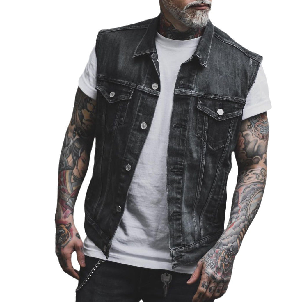 Denim Jacket Sleeveless
