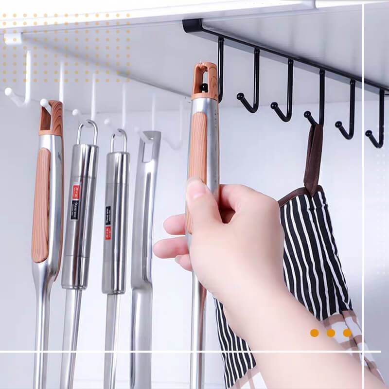 1+1 Gratis | UnderHooks™ Eisenhaken Hängeregal