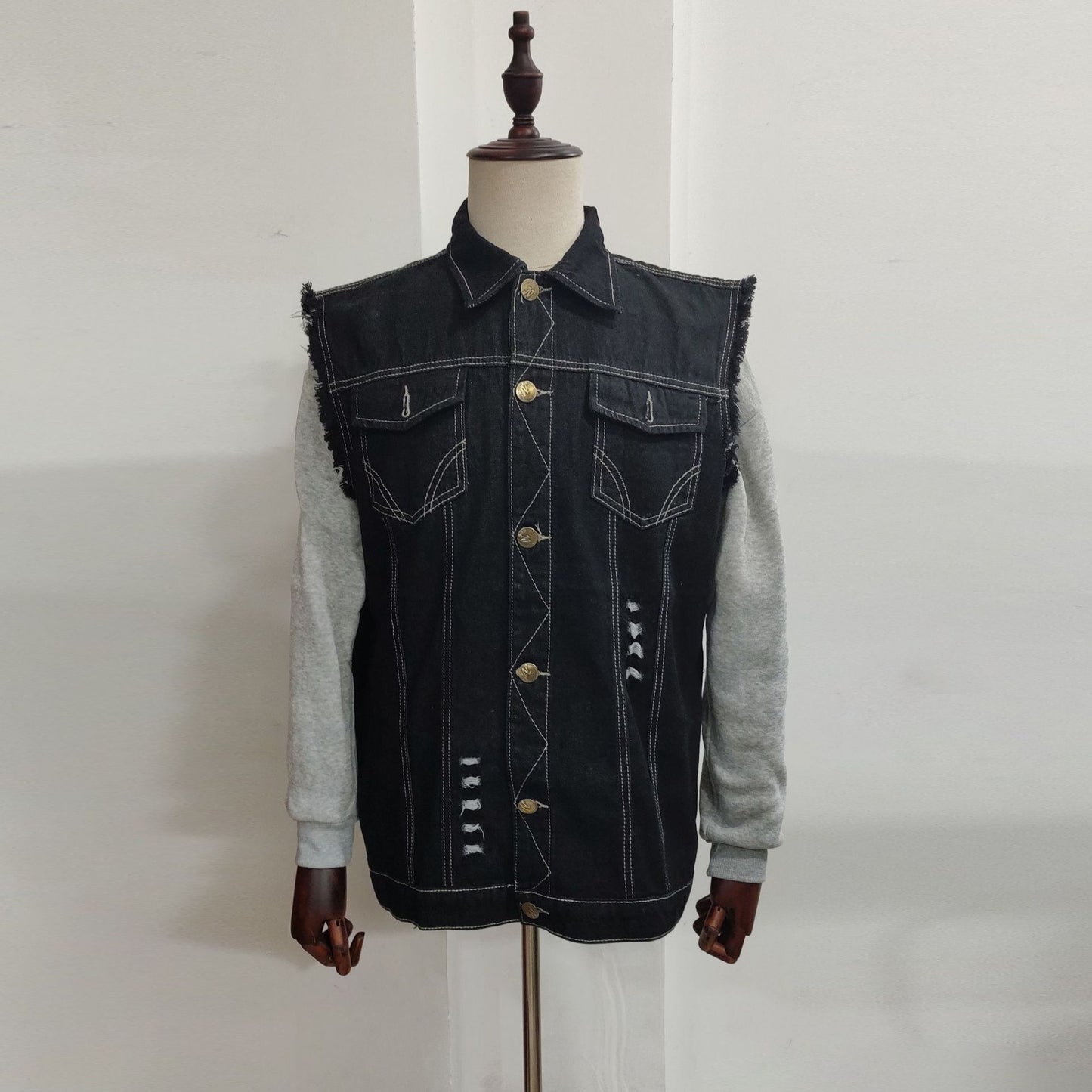 Denim Jacket Sleeveless
