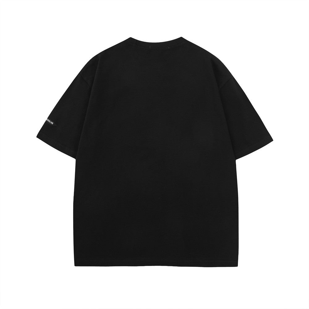 Creative Printing Short Sleeved T-shirt Male