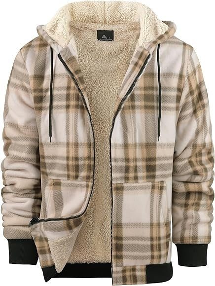 Thickened Cotton-padded Plaid