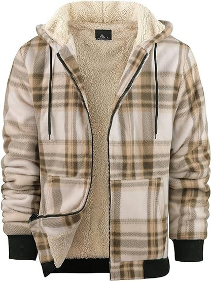 Thickened Cotton-padded Plaid