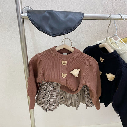 Children's Western Style Two-piece Skirt Kid Autumn