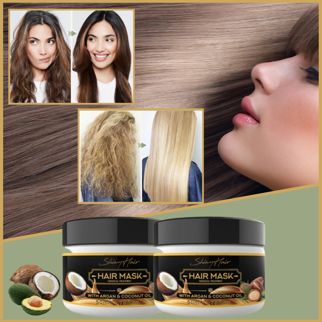 Revitalize Your Locks with ShinyHair Repair® | Professional Keratin Hair Mask (Buy One Get One Free)