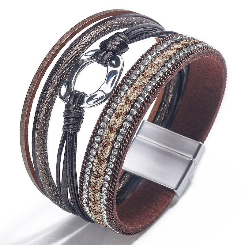 Multilayer Bracelet Magnet Bracelet