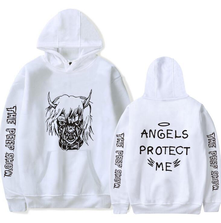 Engel und Teufel Hoodies für Herren – Hip Hop Sweatshirts mit Cartoon-Muster