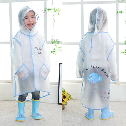 Cute Dinosaur Design Raincoat