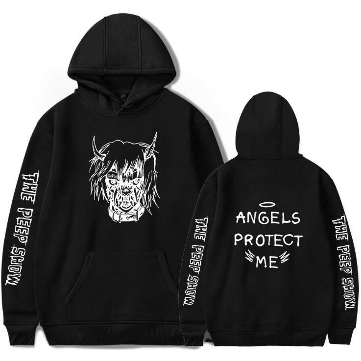 Engel und Teufel Hoodies für Herren – Hip Hop Sweatshirts mit Cartoon-Muster
