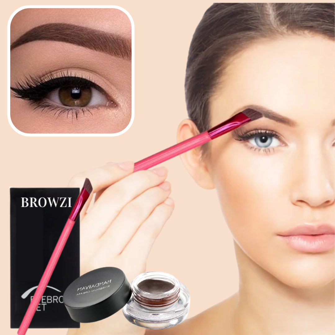 Browzi Augenbrauen-Kit | Für dauerhafte, voluminöse Augenbrauen!