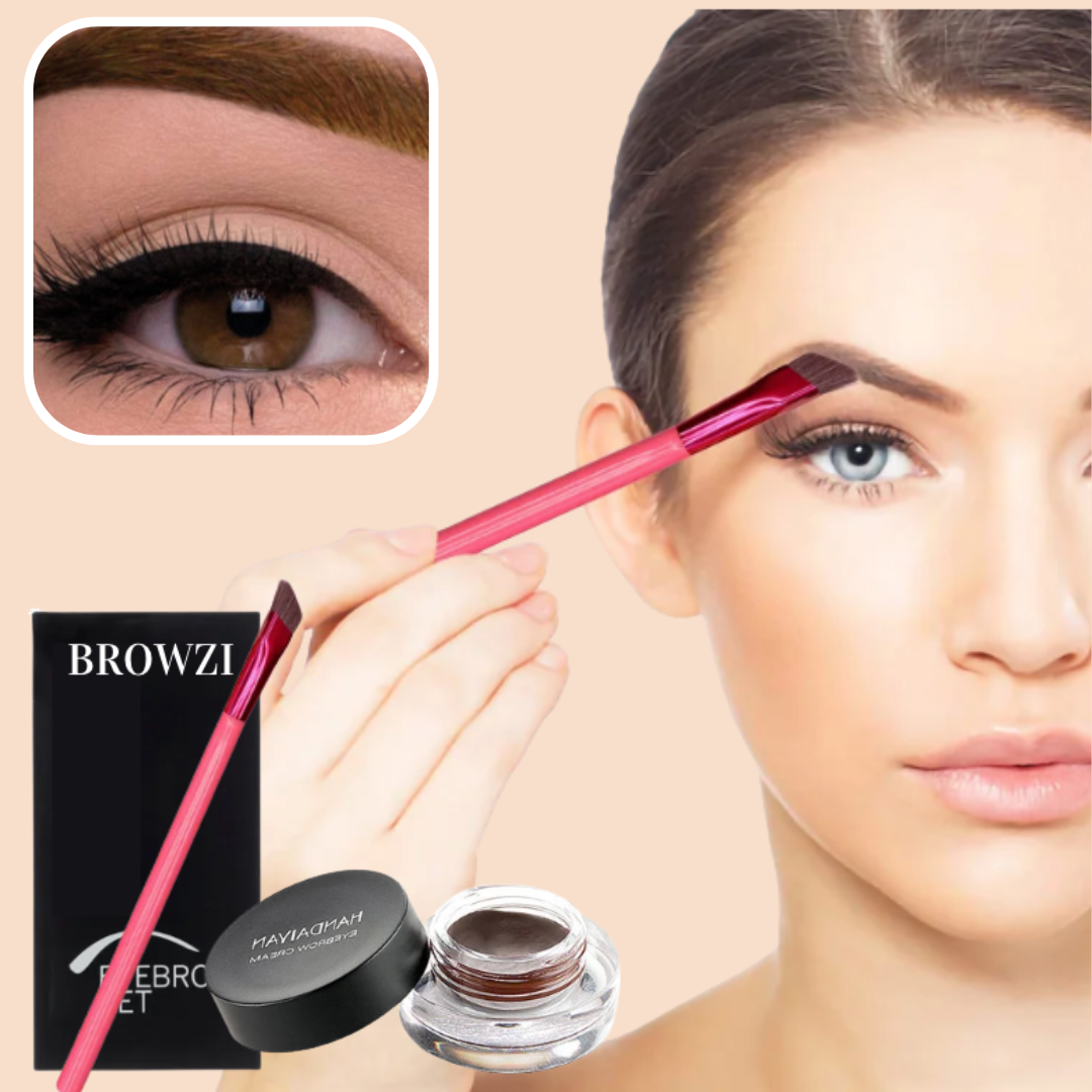 Browzi Augenbrauen-Kit | Für dauerhafte, voluminöse Augenbrauen!