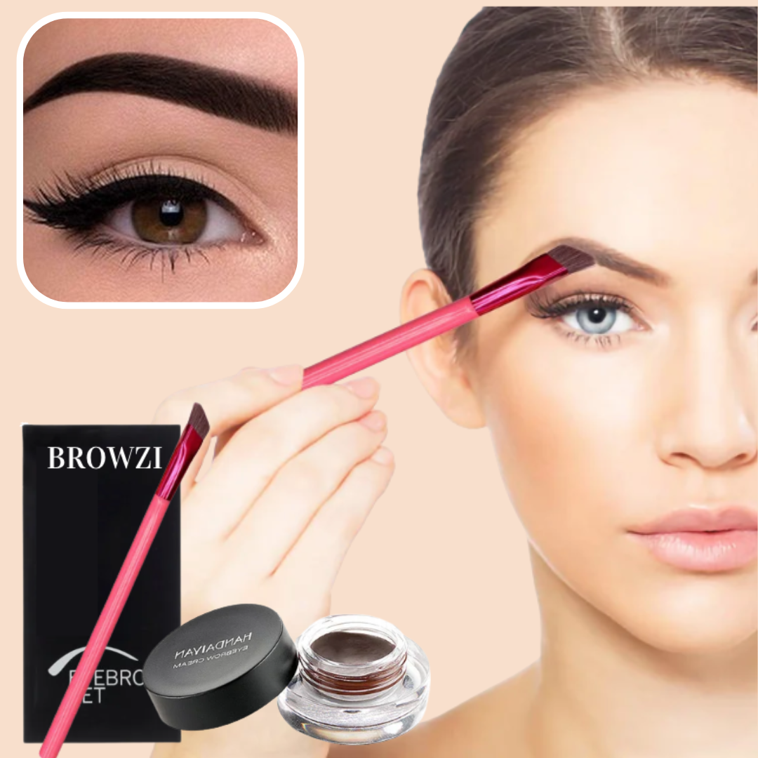 Browzi Augenbrauen-Kit | Für dauerhafte, voluminöse Augenbrauen!