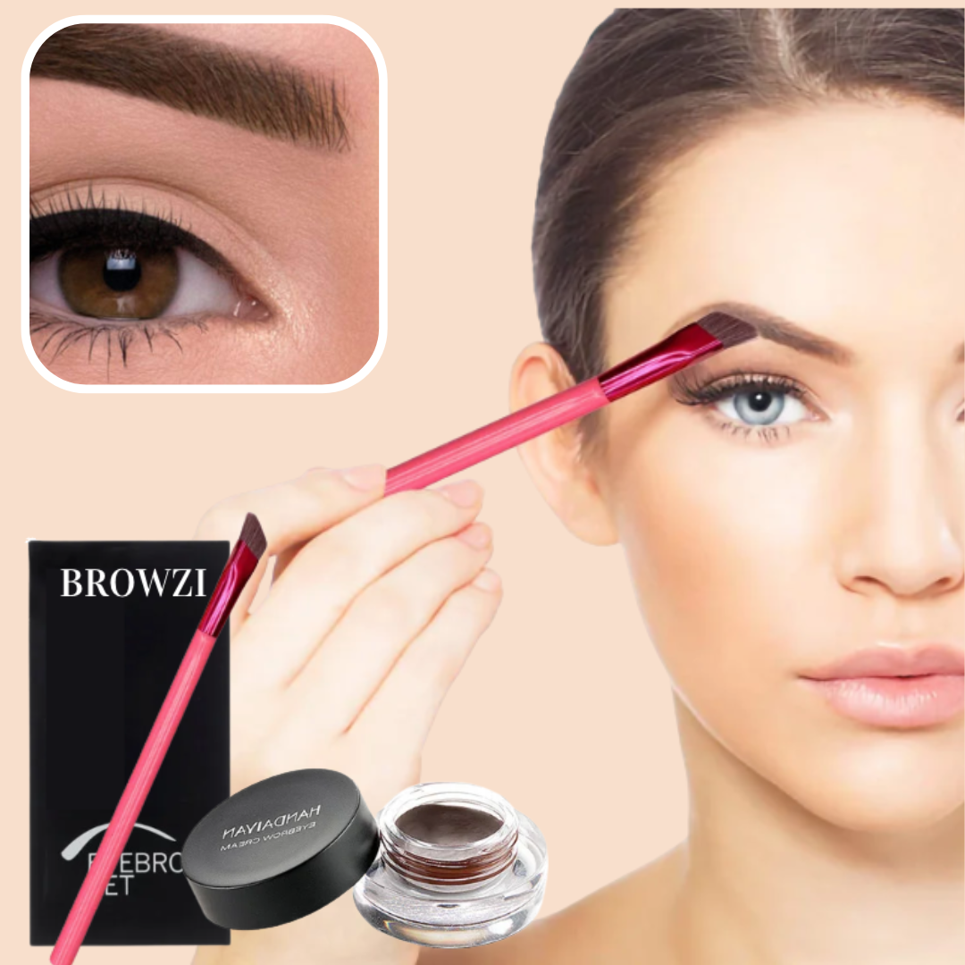 Browzi Augenbrauen-Kit | Für dauerhafte, voluminöse Augenbrauen!