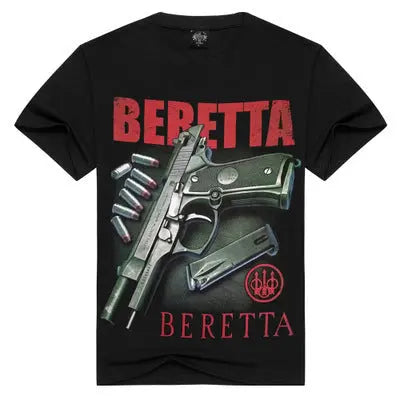 3D T-Shirt mit kurzen Ärmeln – Locker geschnitten, 100% Baumwolle Shanova