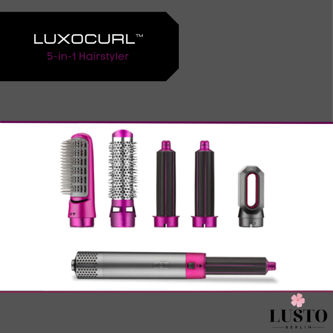 Luxocurl™  | Ultimate 5-in-1 Multi-Styling Tool for Gorgeous Hair