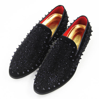 Herren-Lederloafers