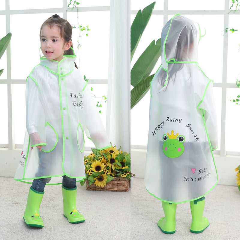 Cute Dinosaur Design Raincoat