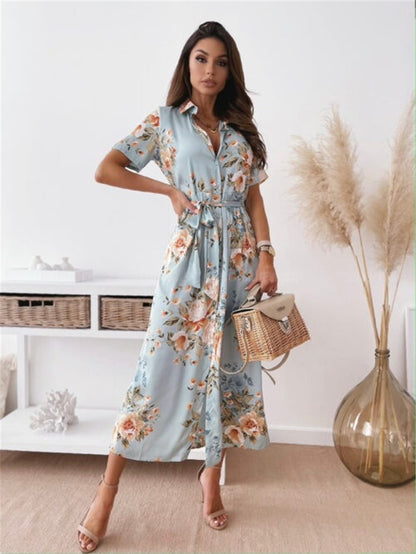 Blumenkleid für schöne Damen