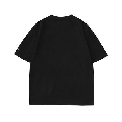 Letter Print Short-sleeve T-shirt Male