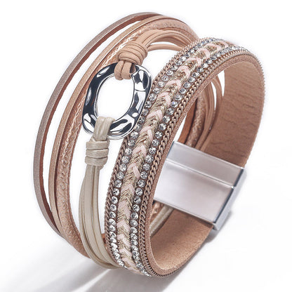 Multilayer Bracelet Magnet Bracelet