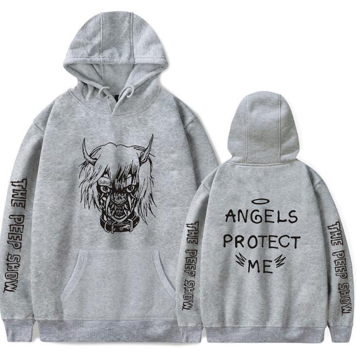 Engel und Teufel Hoodies für Herren – Hip Hop Sweatshirts mit Cartoon-Muster
