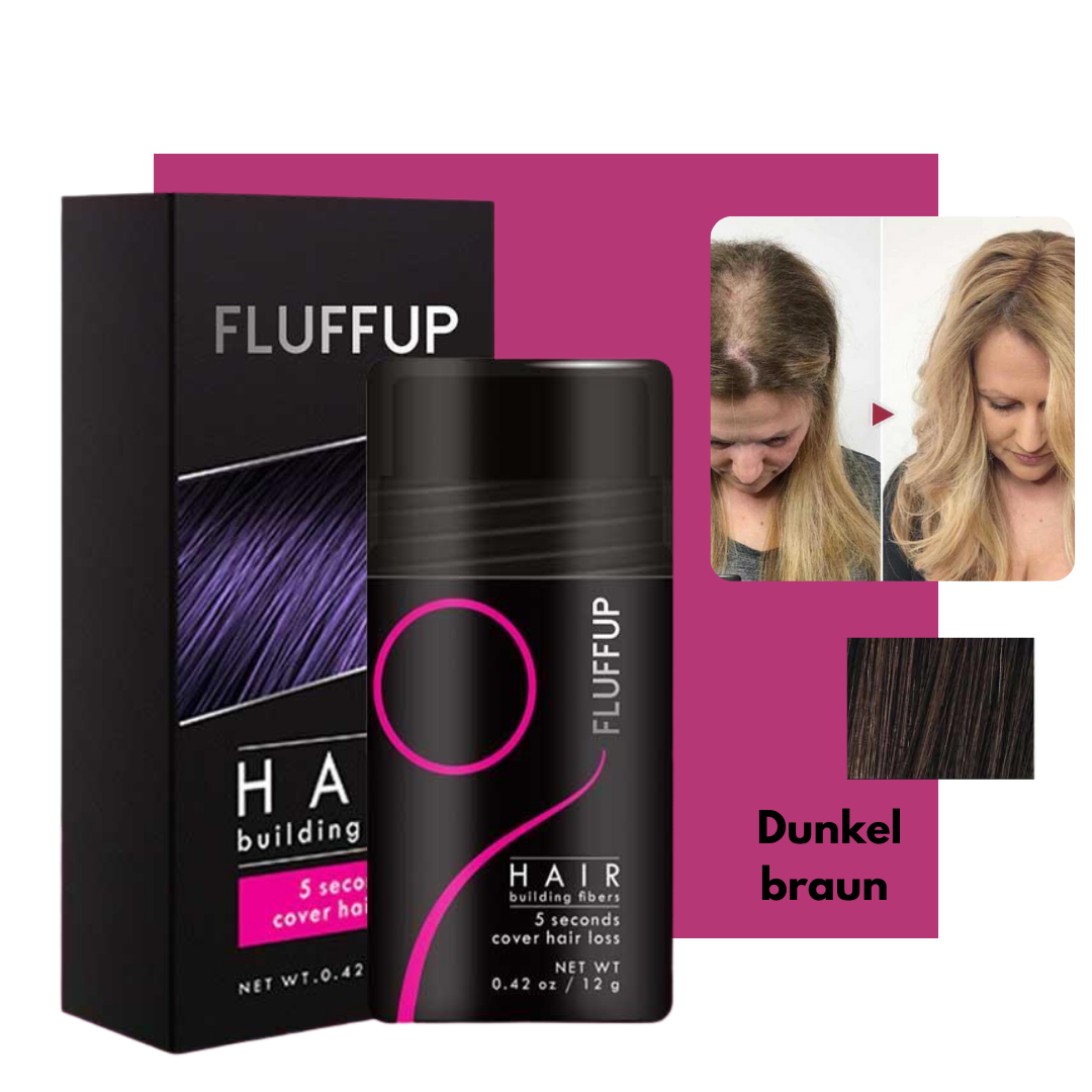 FluffUp™ Keratin Powder | Bekämpfen Sie Haarausfall (1+1 GRATIS)
