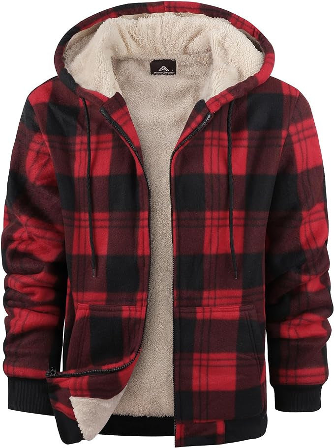 Thickened Cotton-padded Plaid