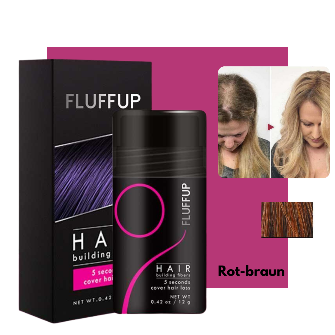 FluffUp™ Keratin Powder | Bekämpfen Sie Haarausfall (1+1 GRATIS)