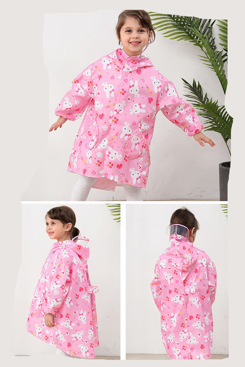 Cute Dinosaur Design Raincoat