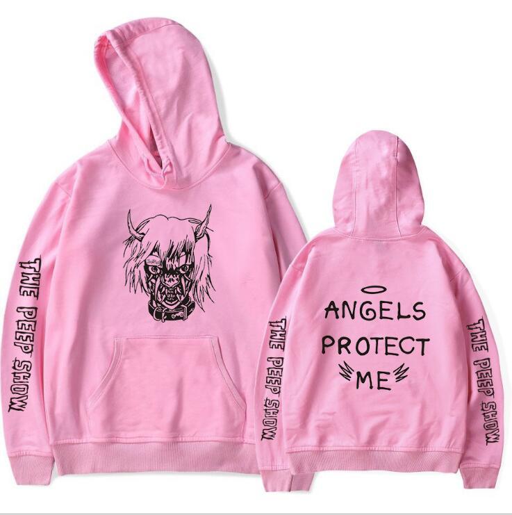 Engel und Teufel Hoodies für Herren – Hip Hop Sweatshirts mit Cartoon-Muster